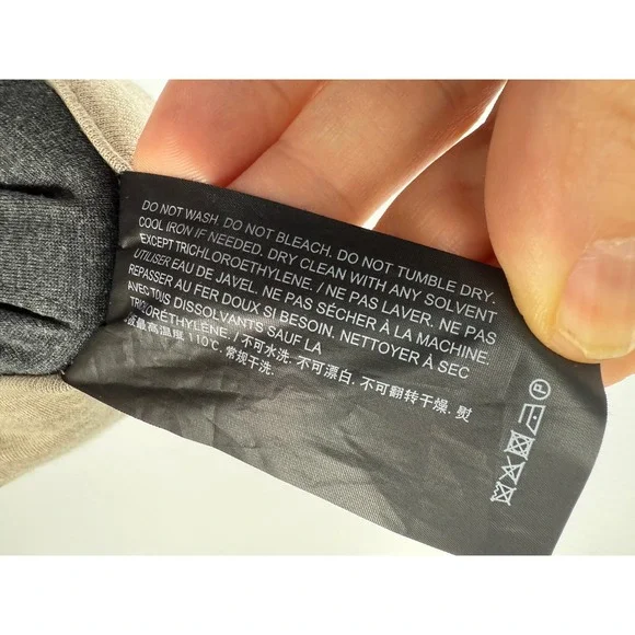 THEORY Treeca 4K Double Knit Beige‎ Stretch Ponte Ankle Crop Pants Size 2 - Picture 7 of 8